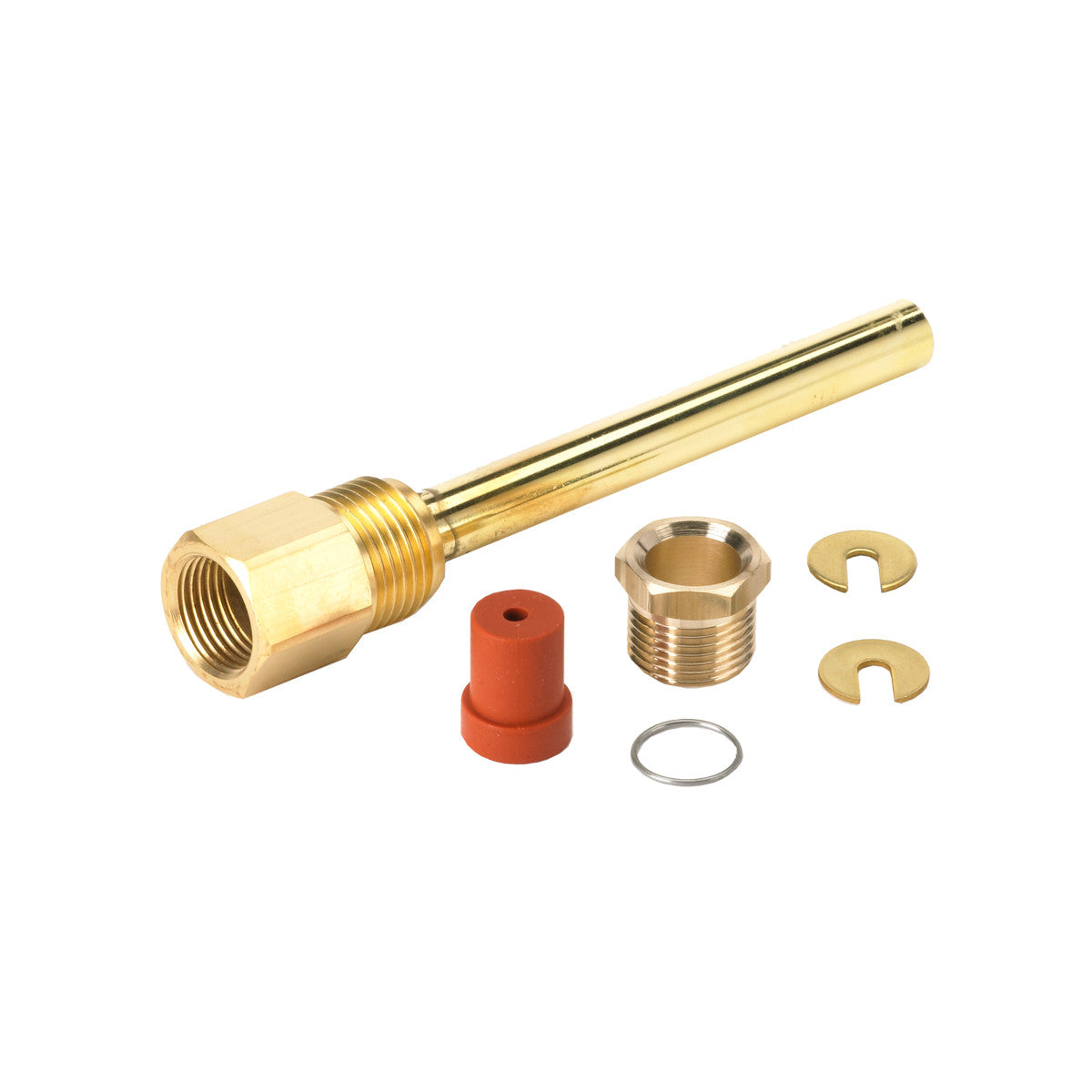 Sensor Sleeve 112mm Brass 017-437066 Danfoss