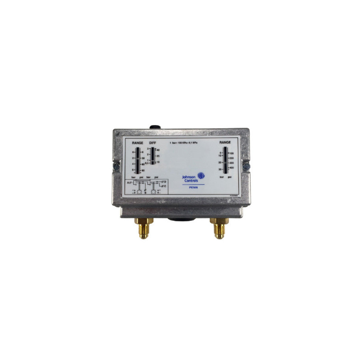 Druckschalter P78MCA-9300 Duo ND/HD -0,5/30 bar Penn
