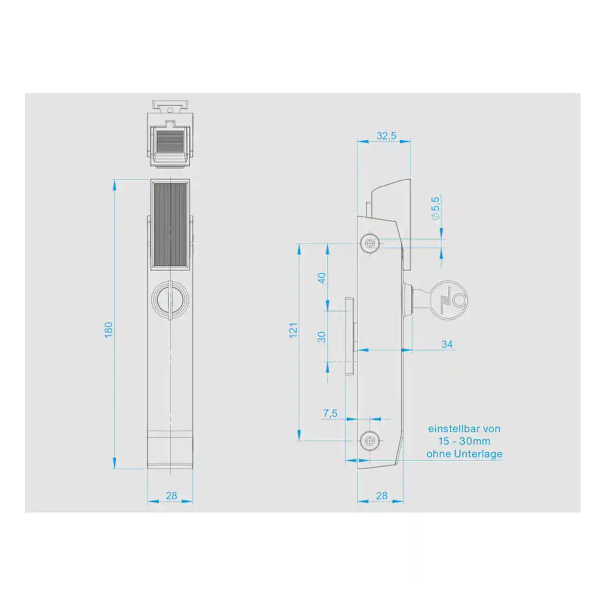 Verschluss Presto 6186 PAB