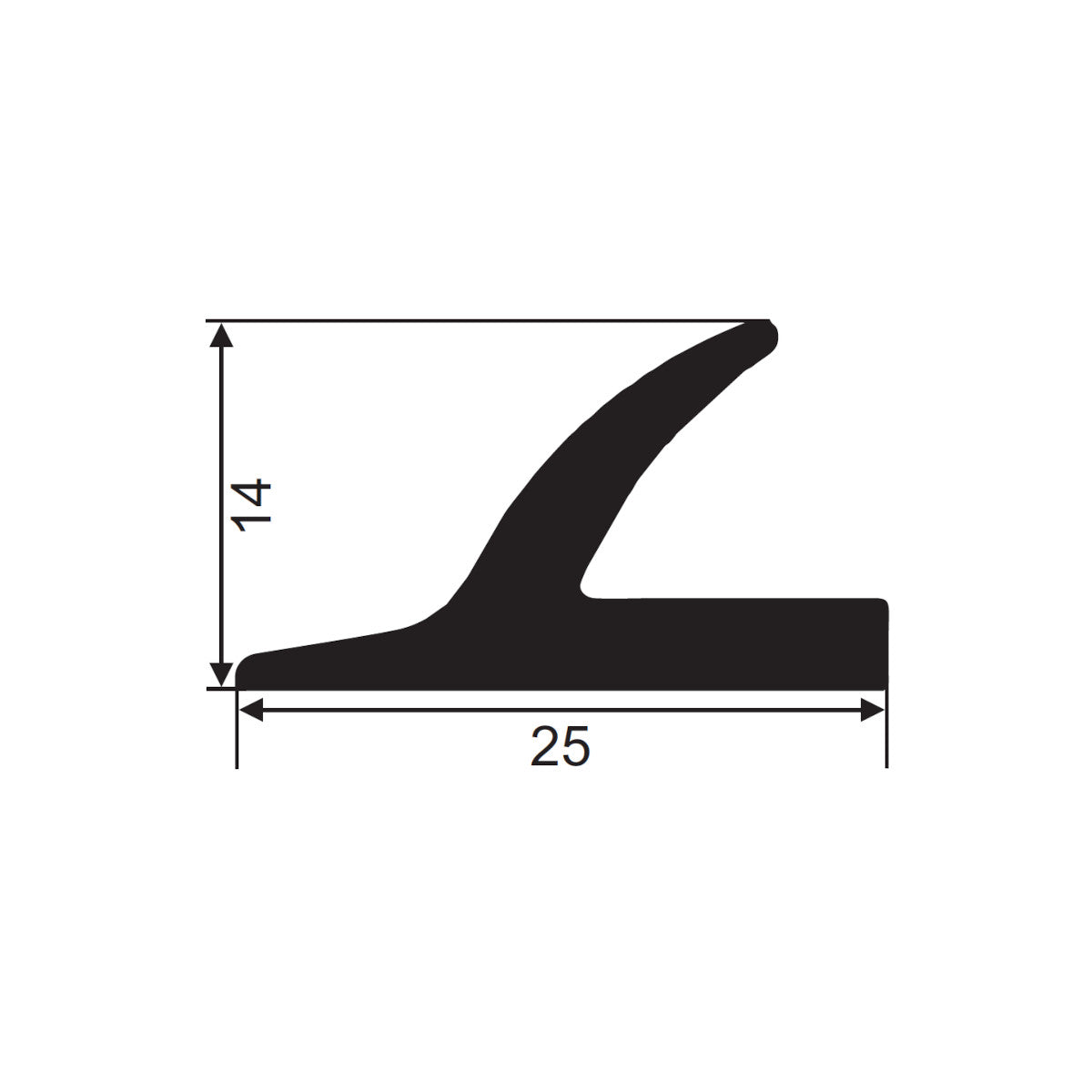 Sealing profile FD2515 | JMG-006