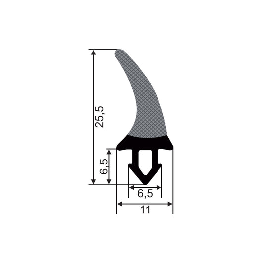 Sealing profile FD474/2