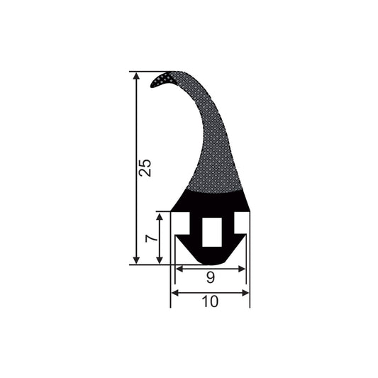 Sealing profile FD474/2