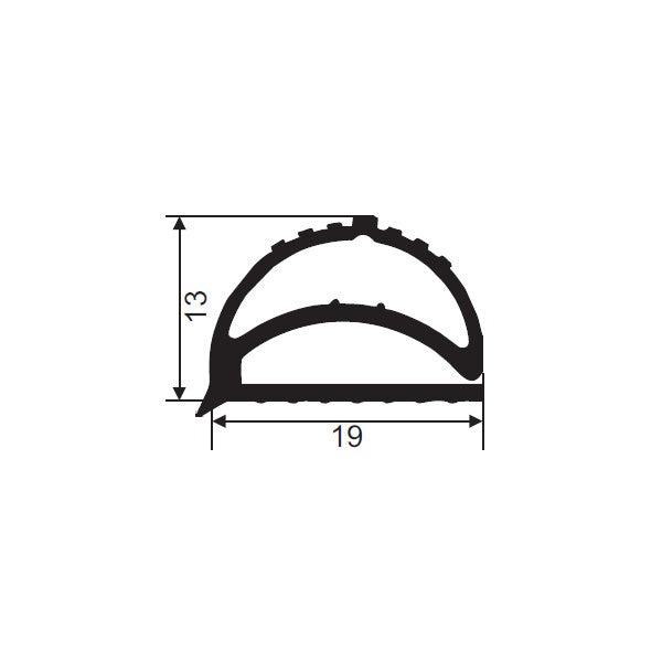 Sealing profile FD158