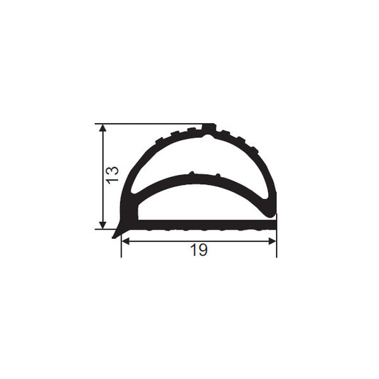 Sealing profile FD158