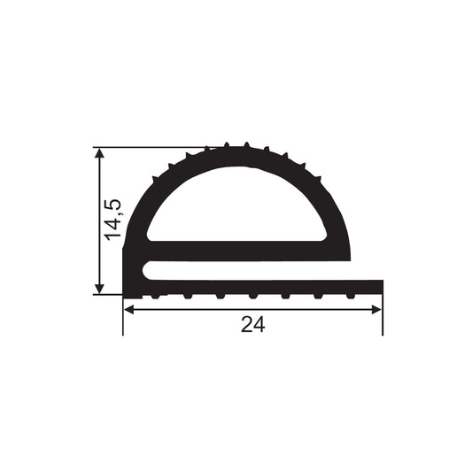 Sealing profile FD274 | JCR-002