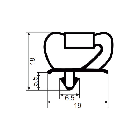 Magnetic seal FD323 | Frame