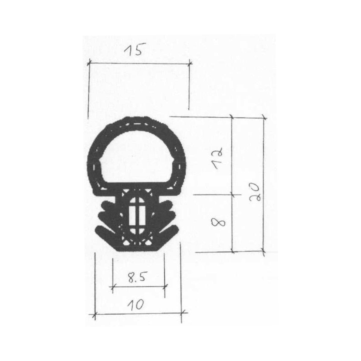 Sealing profile FD34352