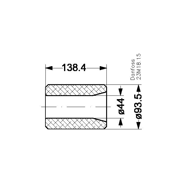 48DC Filter Insert Danfoss 023U4380 M/3