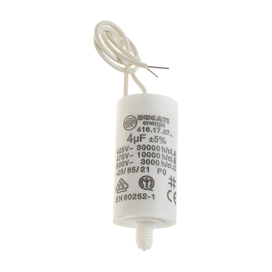 Kondensator 4µF mit Kabel