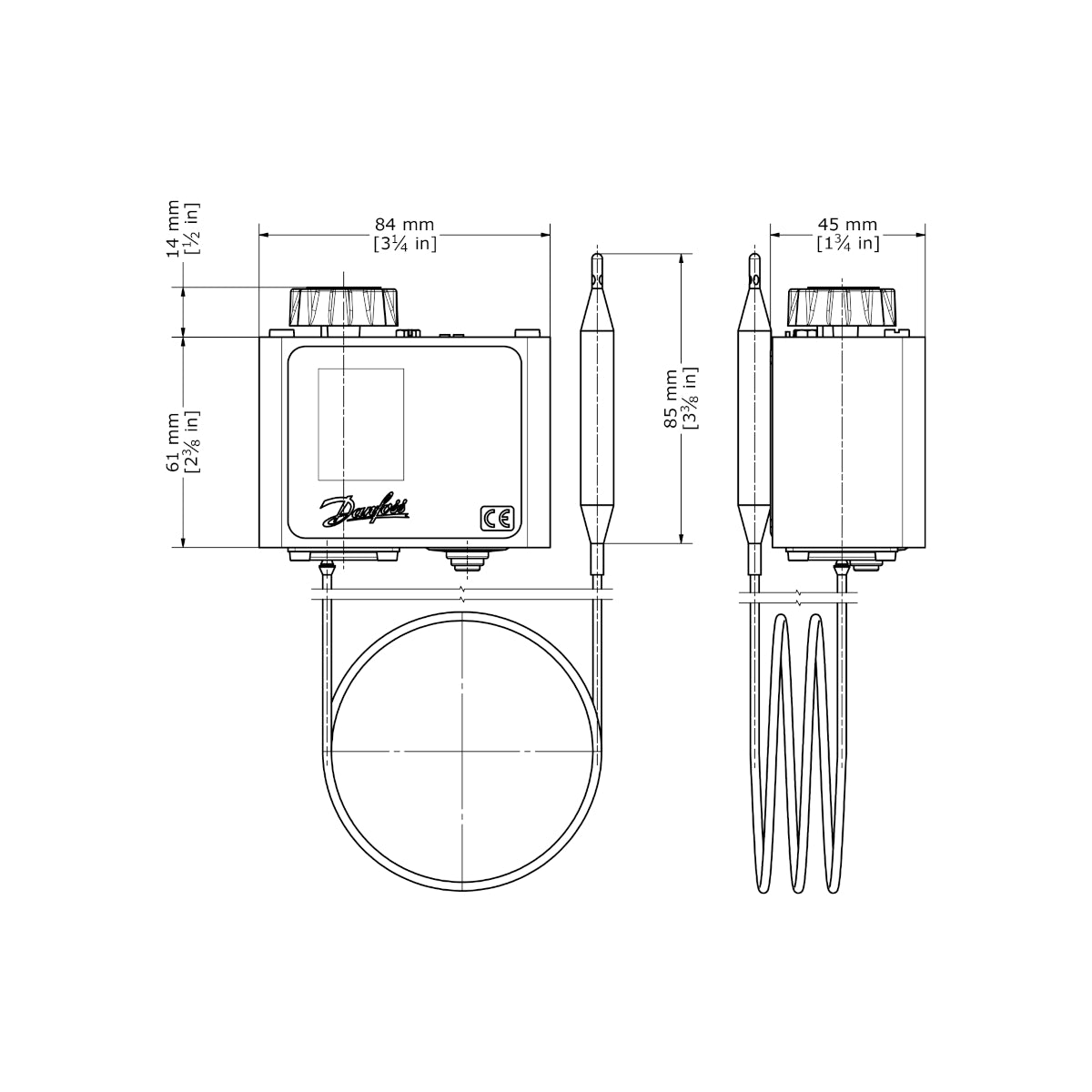 Thermostat KP81 060L112566 Danfoss