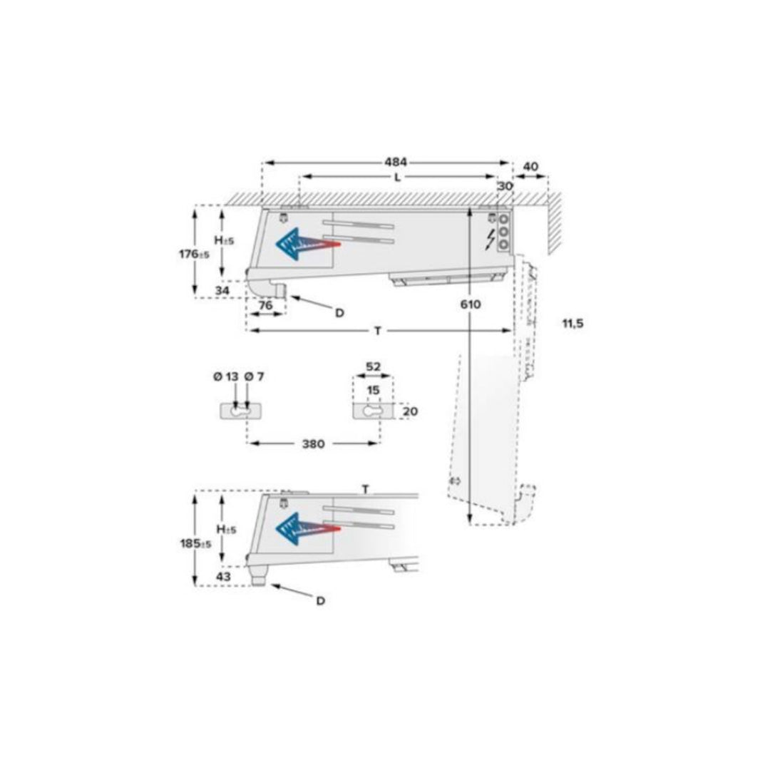 Deckenverdampfer KCC-203-6BN-FX32-2 Kelvion