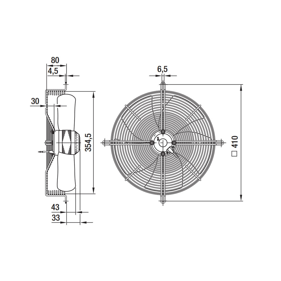 S4E330-AP18-30 fan unit ebm-papst