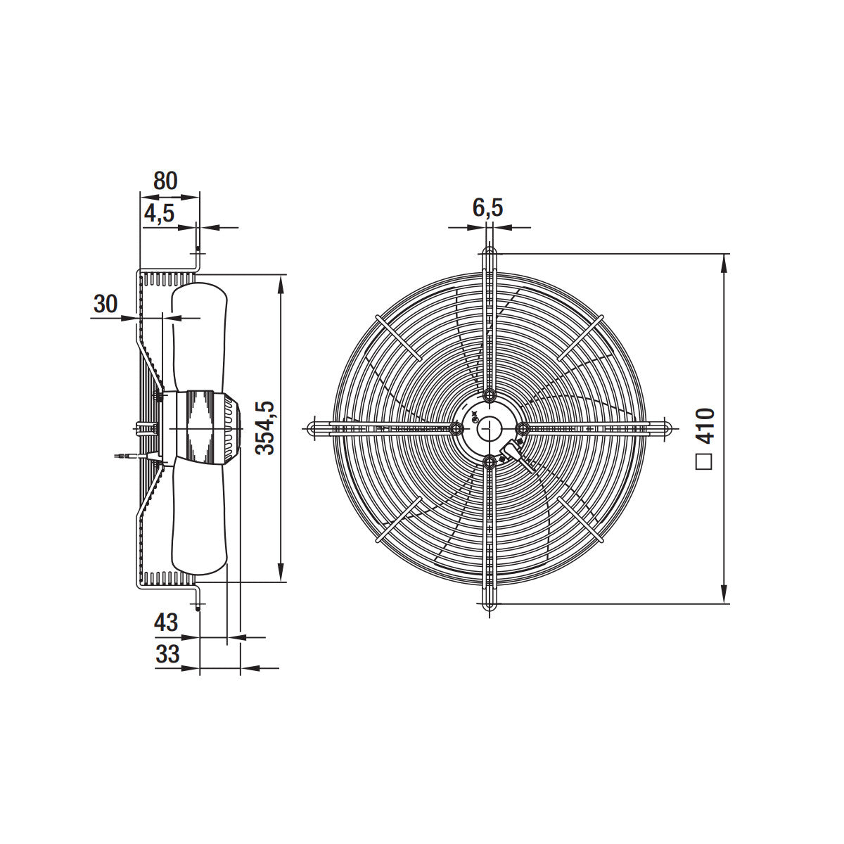 S4E330-AP18-30 fan unit ebm-papst