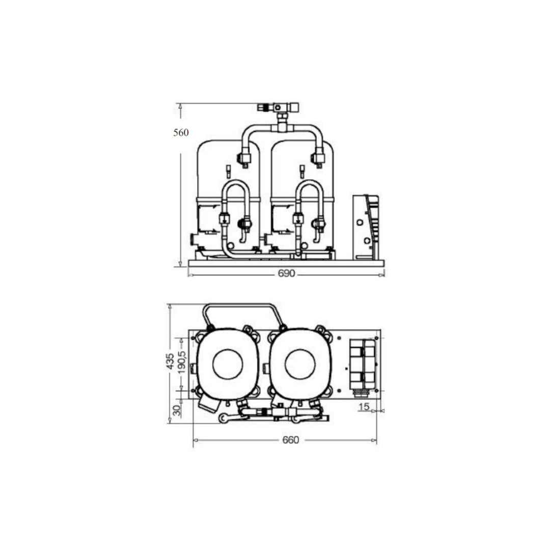 Kompressor TAGD2532Z Tecumseh