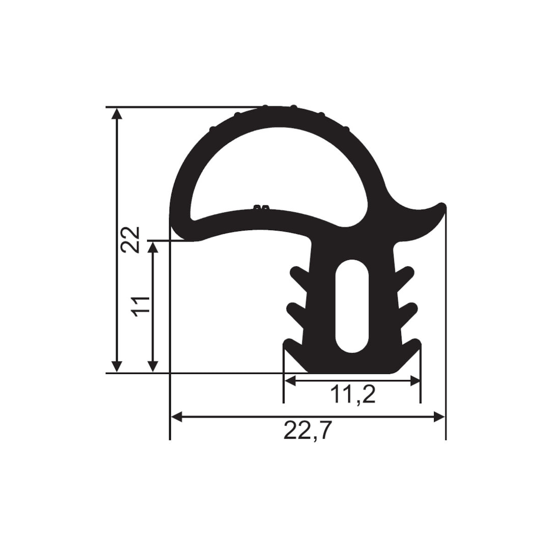 Sealing profile FD5246