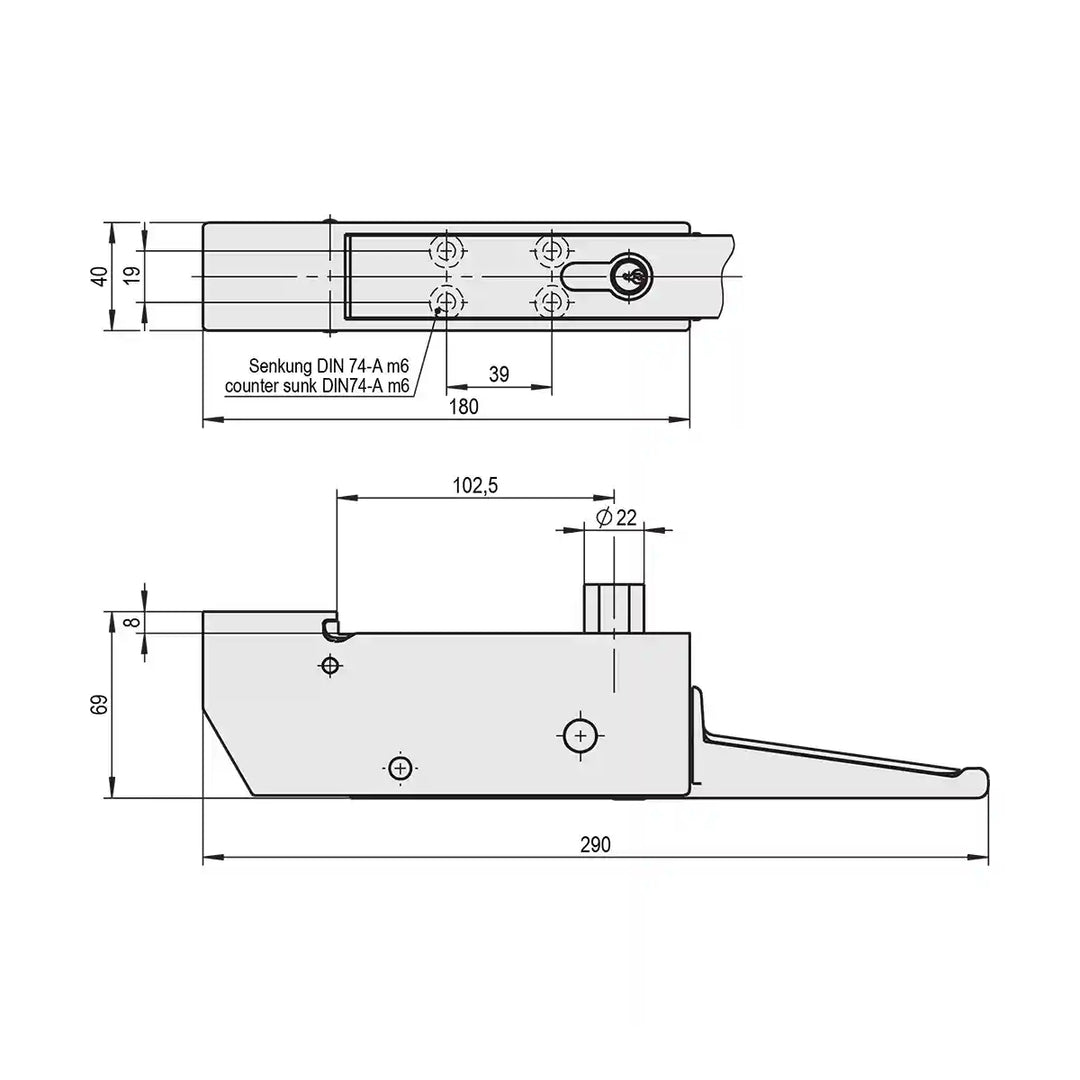 Lock 3.31.0540.0 chrome STUV