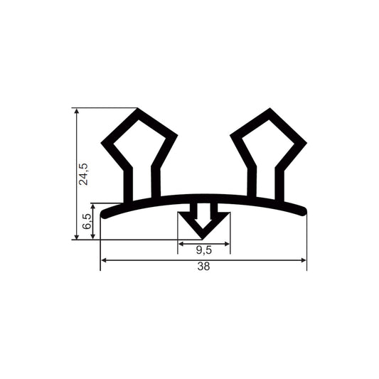 Rubber Seal FD424 / JCR-011