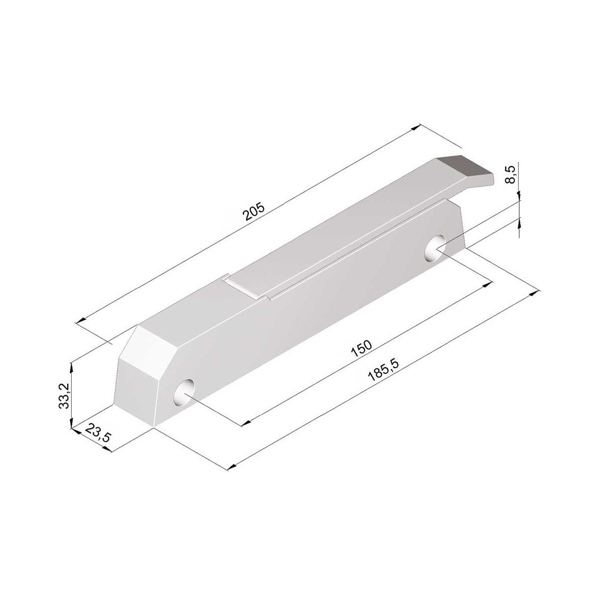 Verschluss ERGO 6188 NAB Rahrbach