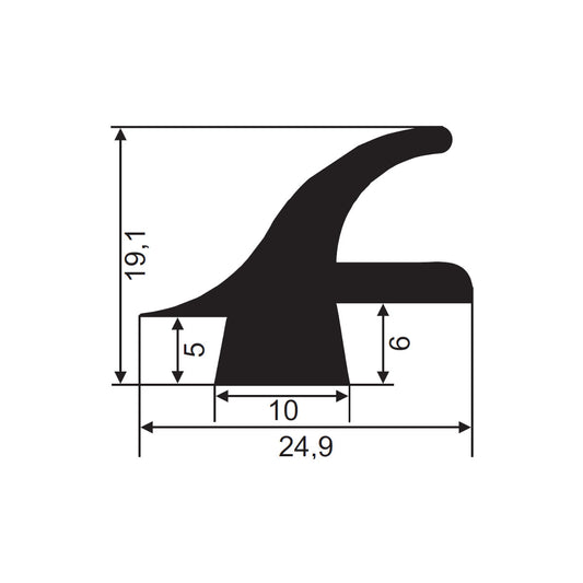 Moosgummi seal FD2724