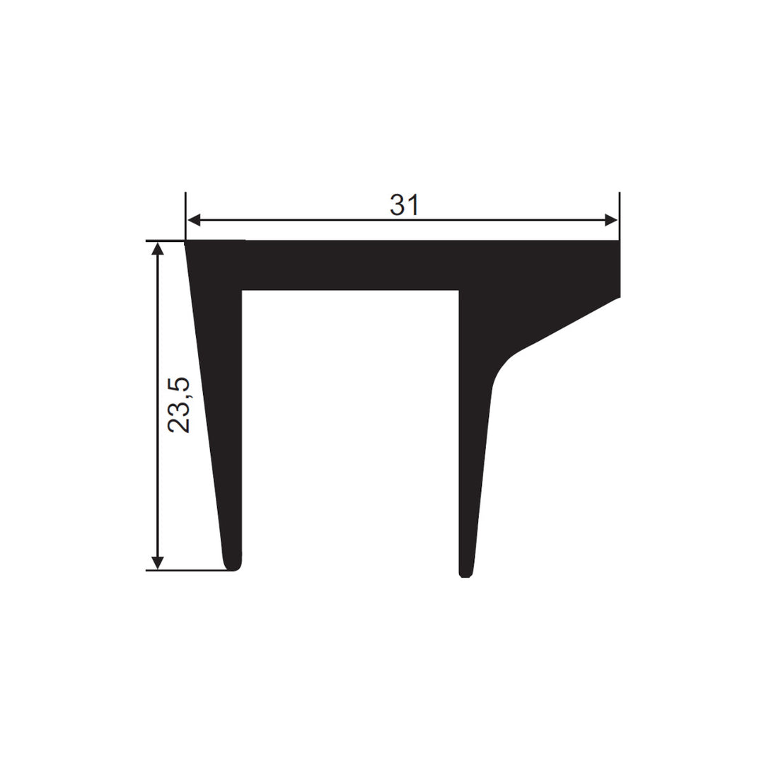 Sealing profile FD324 | JCR-015