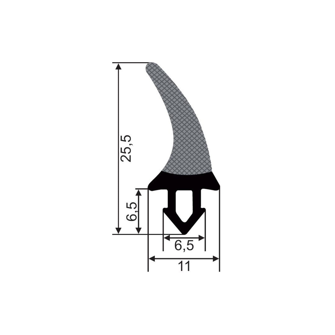 Sealing profile FD474/2
