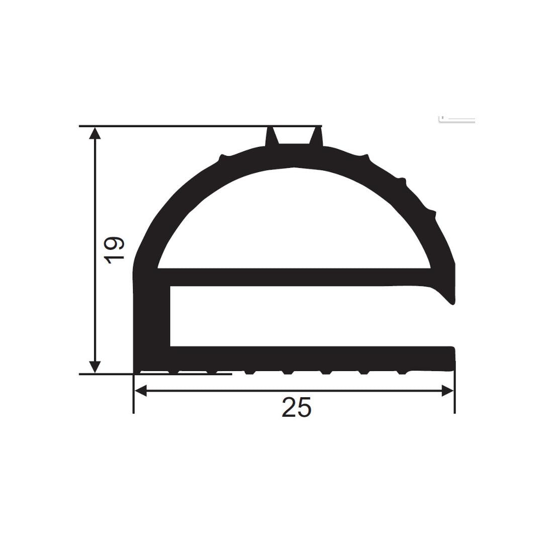 Sealing profile FD169