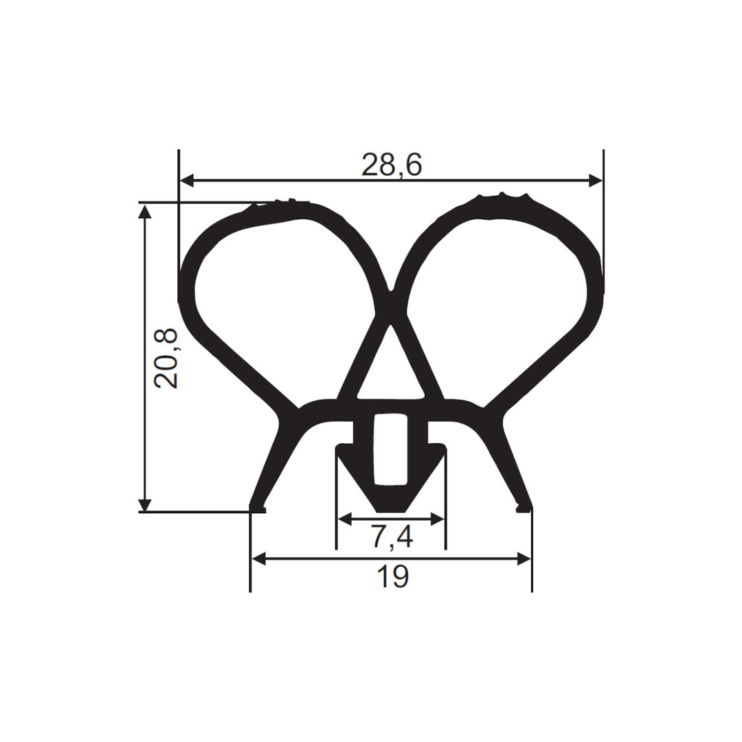 Gummidichtung FD6608 / JCR-010