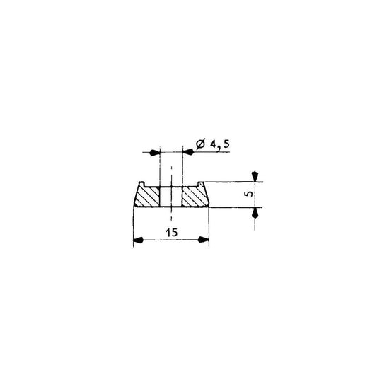 Leiste 252 für Fermod Dichtung 67