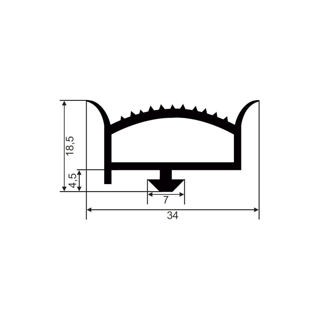Sealing profile FD8934 | JCR-024