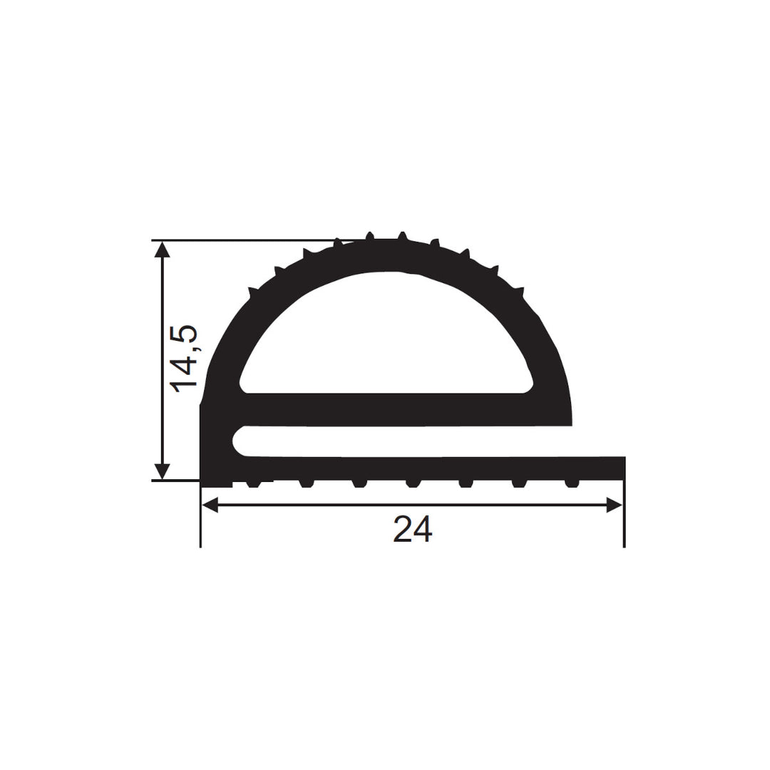 Sealing profile FD274 | JCR-002