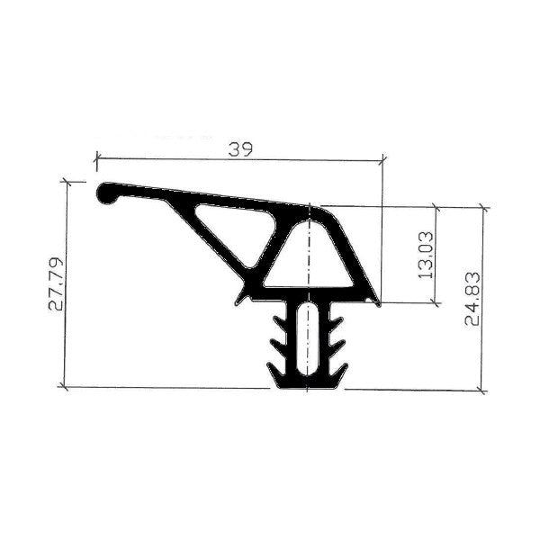 Sealing profile FD900TD