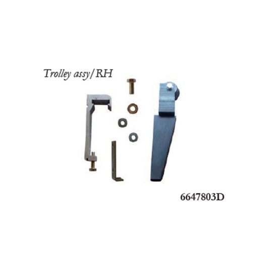 Carriage complete right 6647803D
