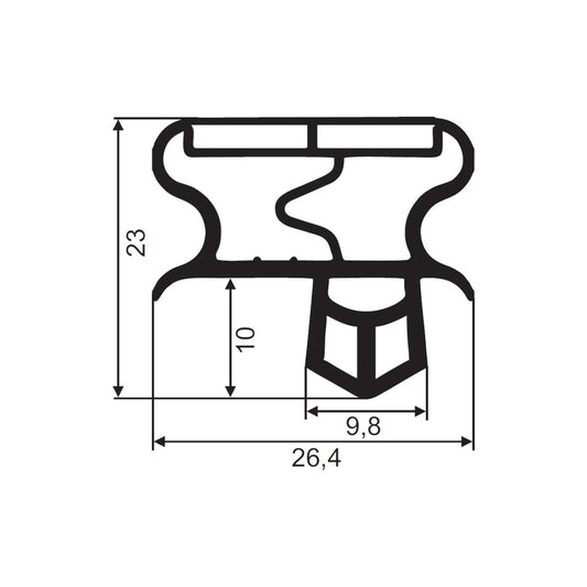 Magnetic Gasket FD195 | Frame