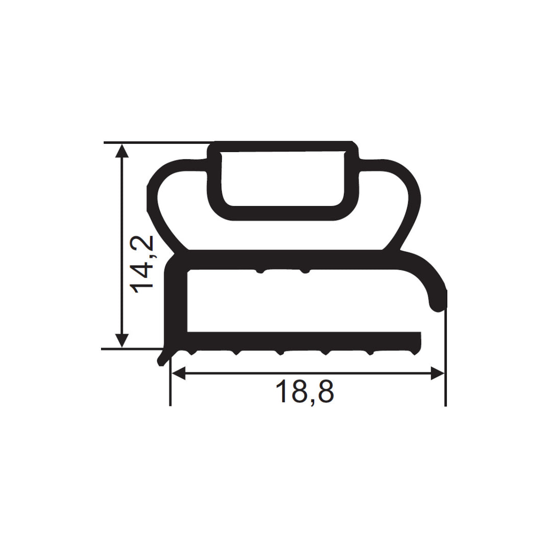 Magnetic gasket FD207 | Frame
