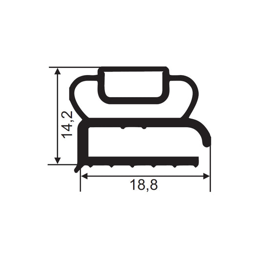 Magnetic gasket FD207 | Frame