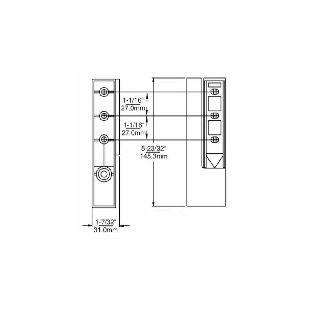 K-1267014 / R50 Scharnier Kason CHG