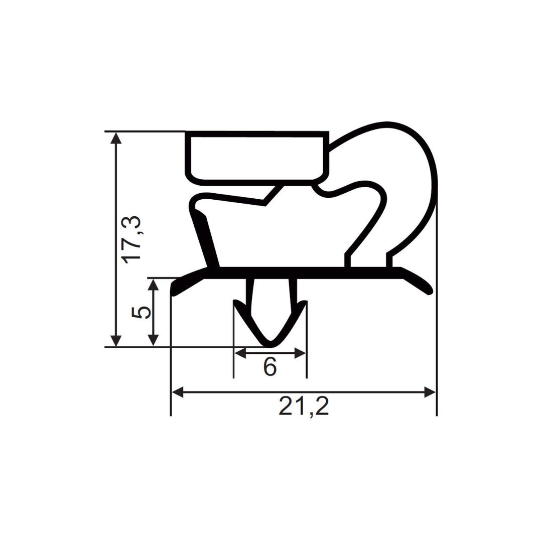 Magnetic Seal FD383 | Frame