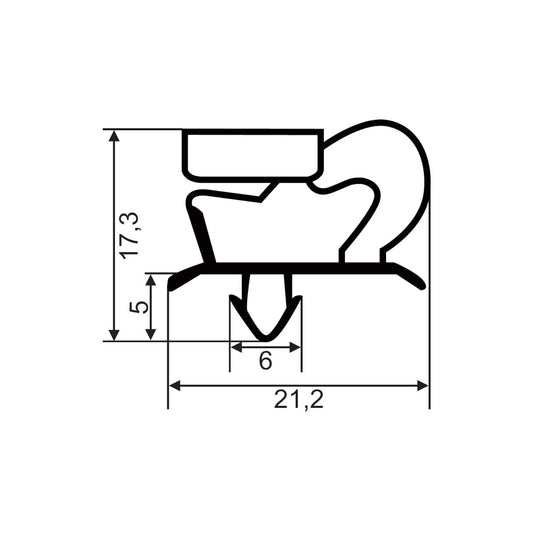 Magnetic Seal FD383 | Frame