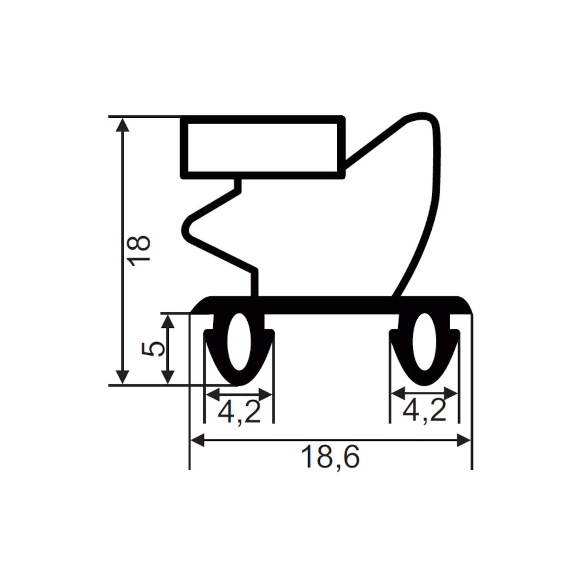 Magnetic seal FD1773 | Frame