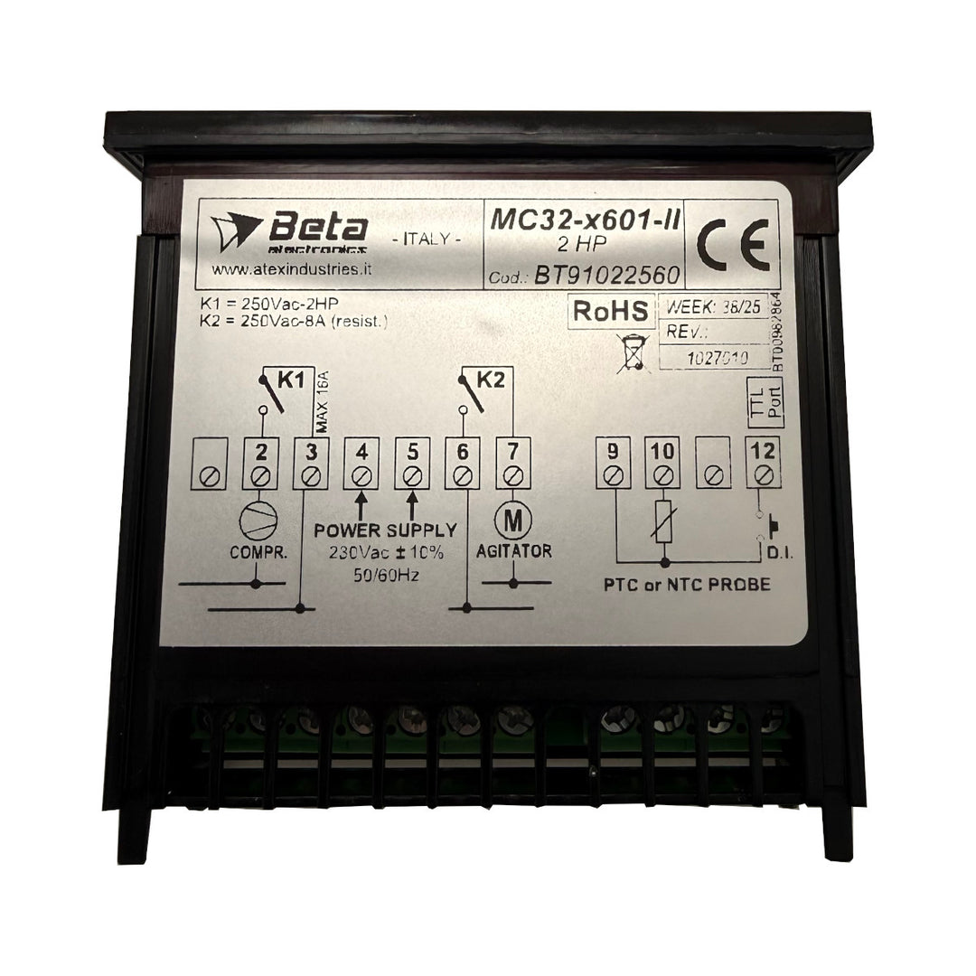 MC32-X601-2HP 230V Milk Beta
