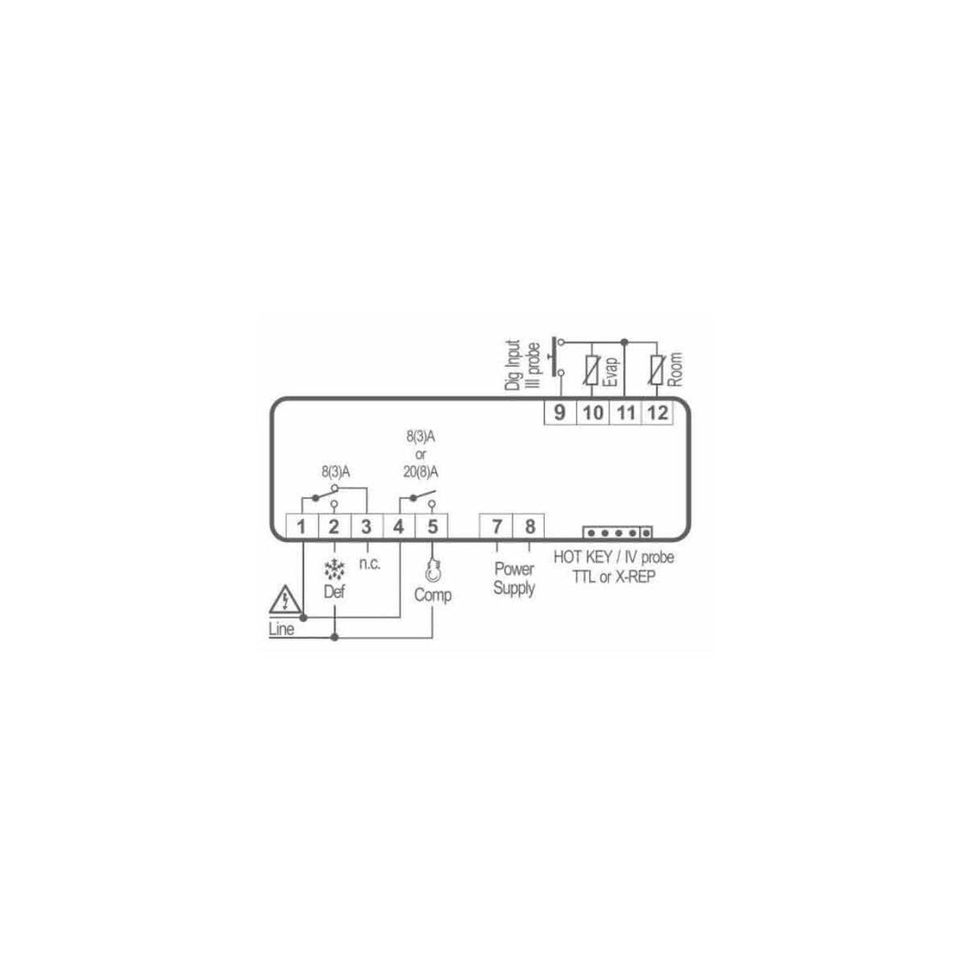 XR40CX-5N0C1 Dixell