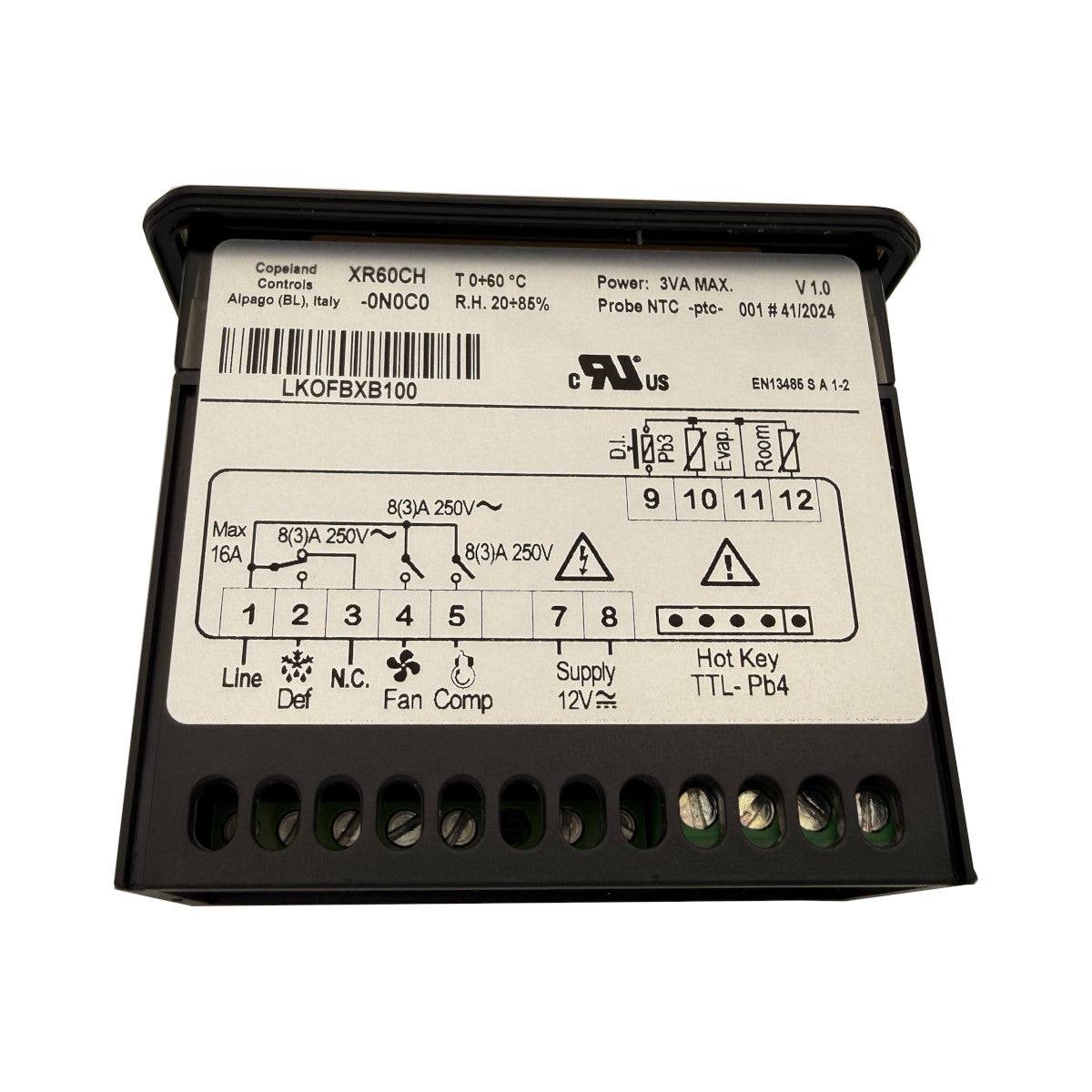 XR60CH-0N0C0 12V 8A Dixell