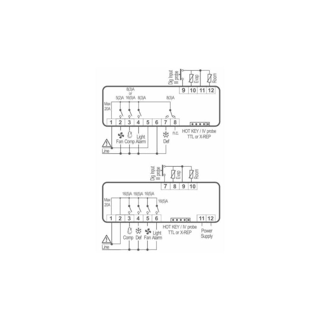 XR70CX-5N0C0 Dixell