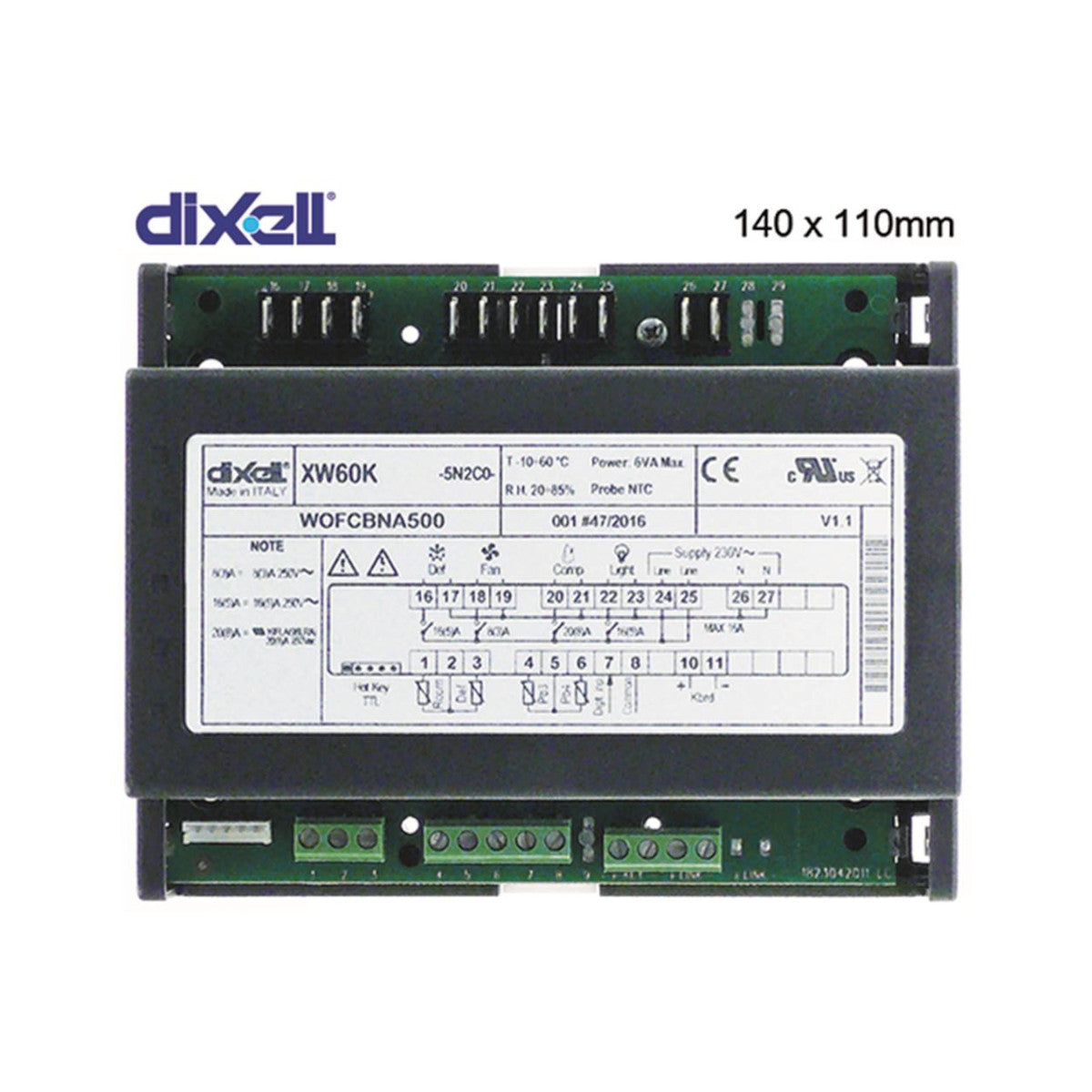 XW60K-5N2C0 Dixell