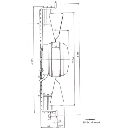 S4E250-AA04-06 ebm-papst Fan Unit