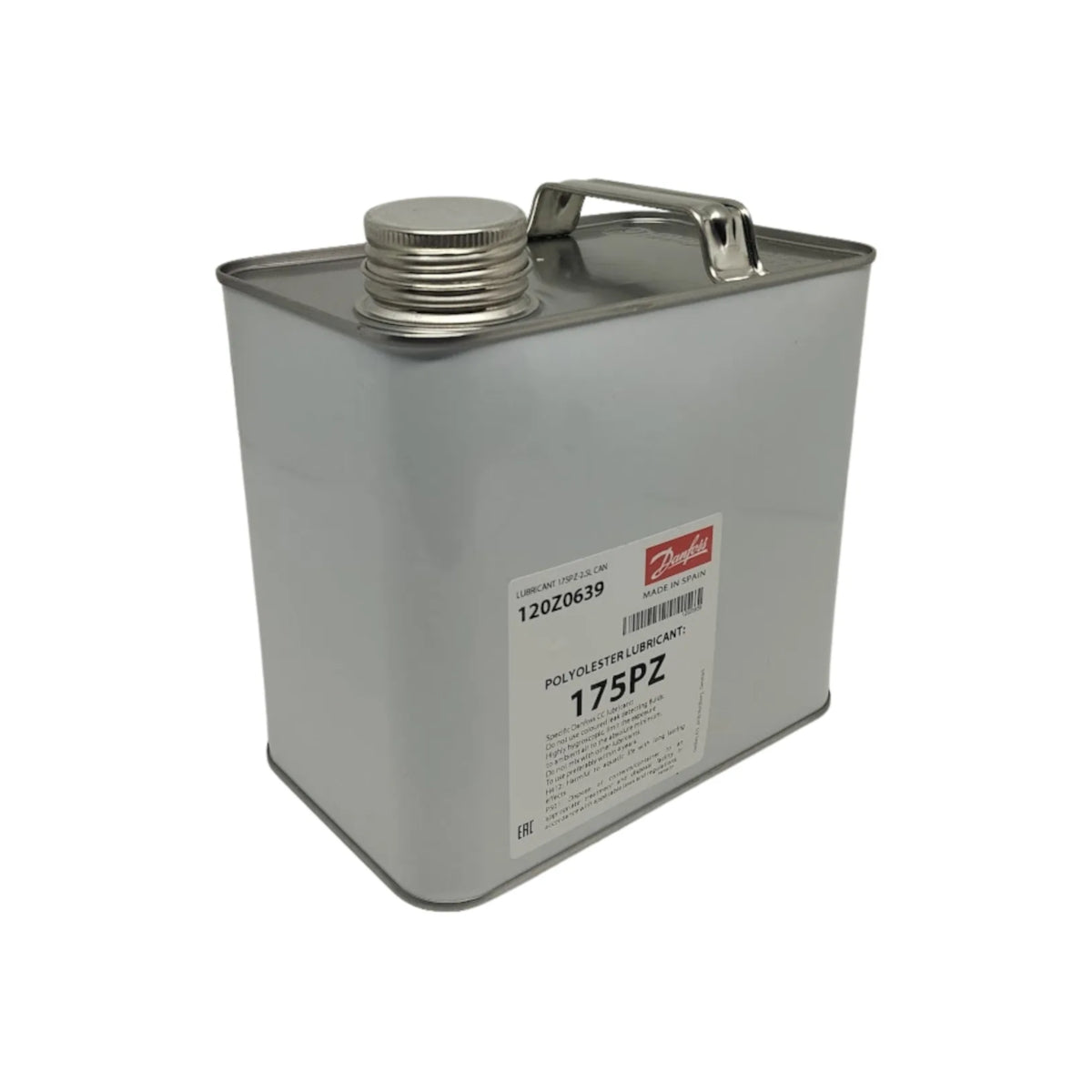 175PZ 2.5 Liters 120Z0639 Ester Oil Danfoss