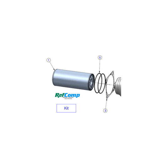 Ölfilter Kit 303672 RefComp