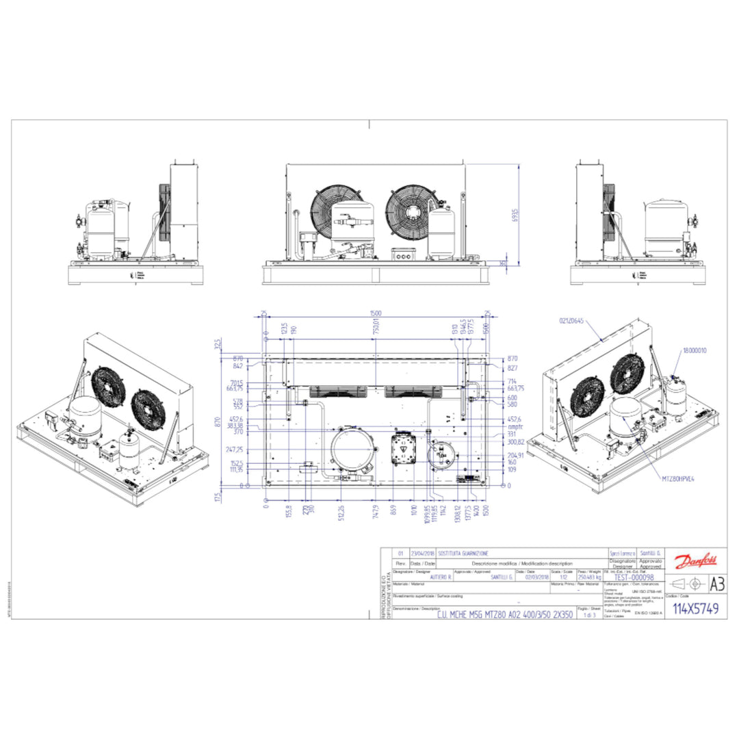 MGRN136MTA02E 114X5749 V-kit Danfoss