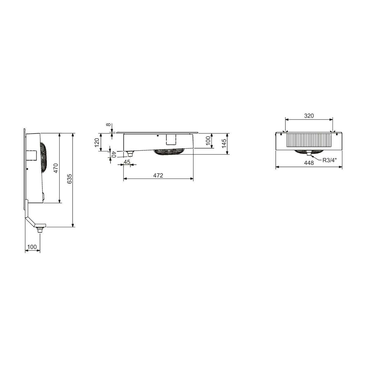 FKN 411 ECD Luftkühler Roller