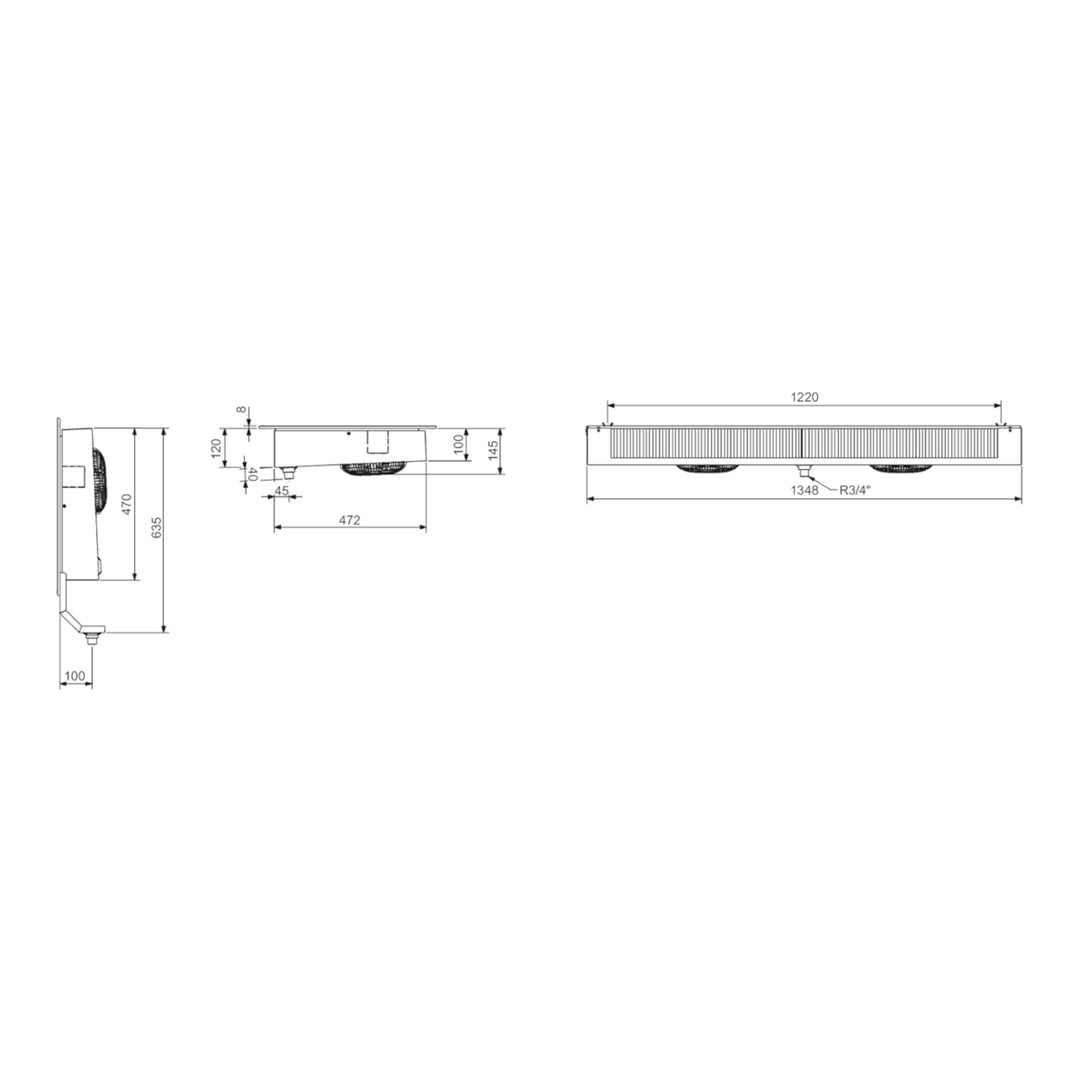 FKN 628 ECD Luftkühler Roller